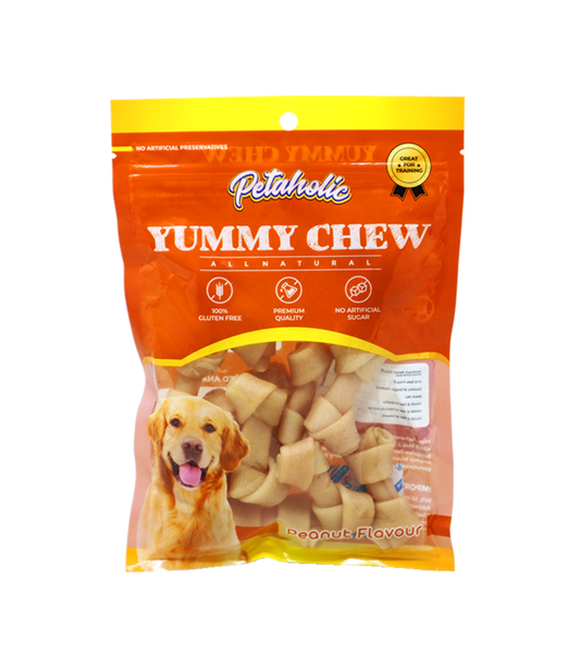 Petaholic Yummy Chew Knotted Peanut (12 in 1)