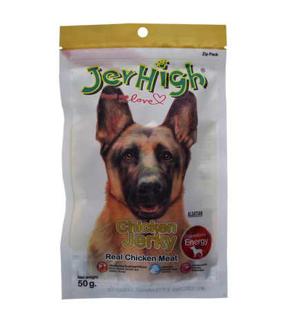 Jerhigh Chicken Jerky (50 gm)