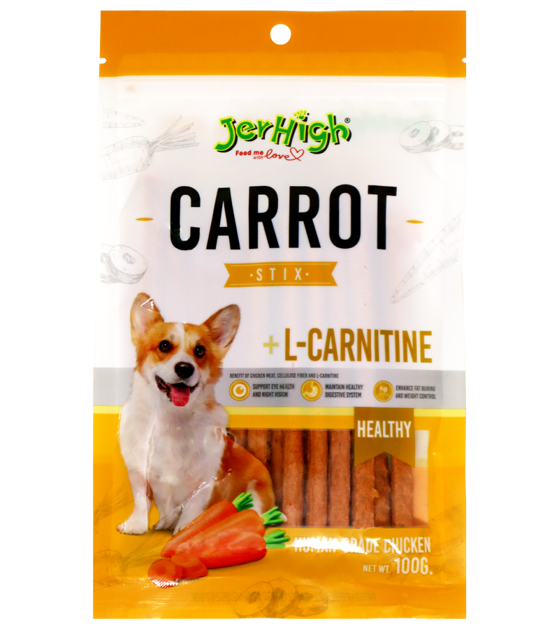 Jerhigh Carrot Stix (100 gm)