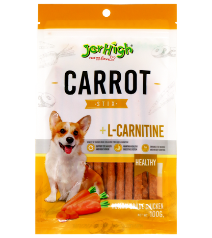 Jerhigh Carrot Stix (100 gm)