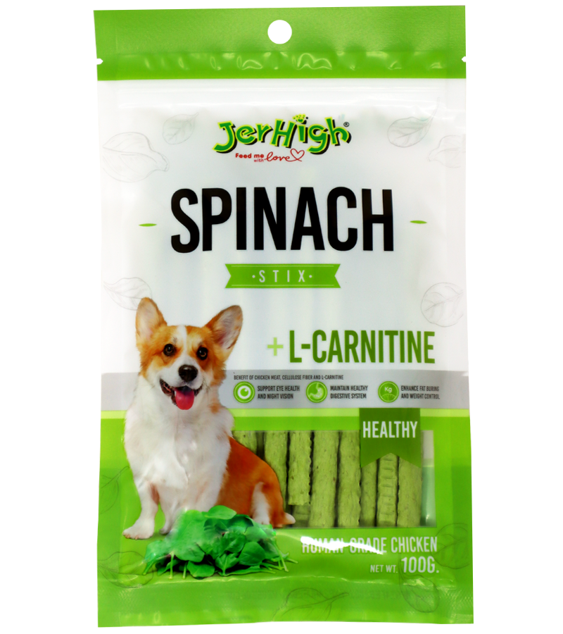 Jerhigh Spinach Stix (100 gm)