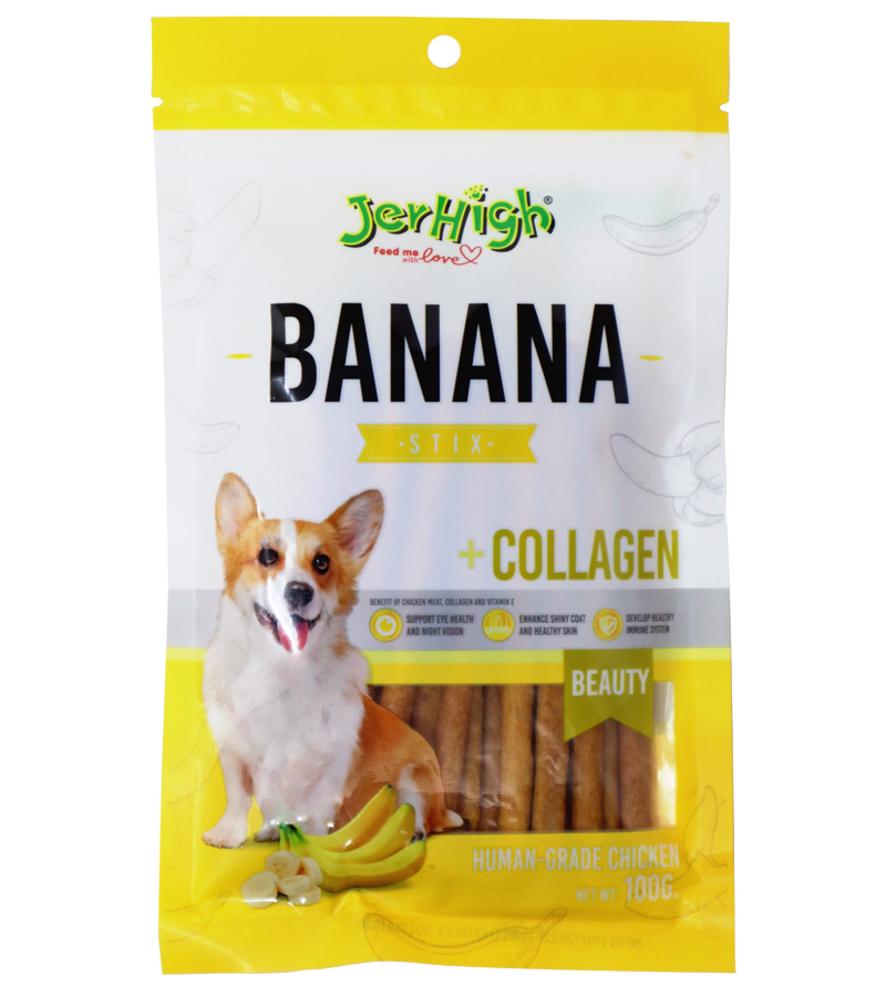 Jerhigh Banana Stix (100 gm)