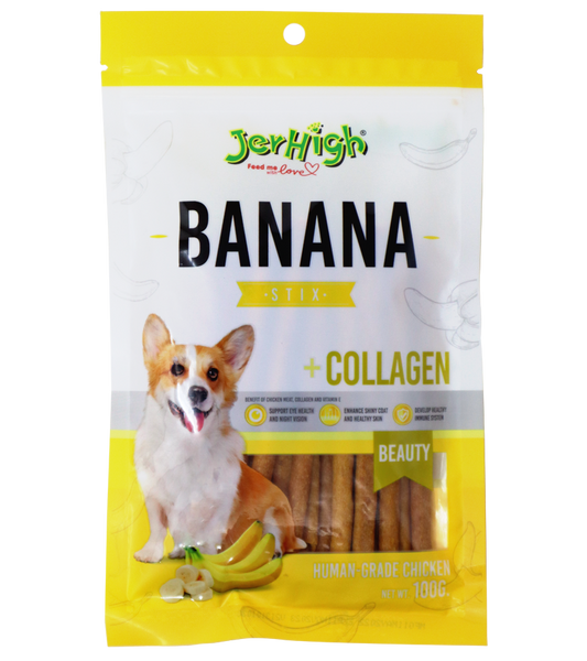 Jerhigh Banana Stix (100 gm)