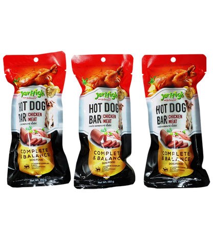 Jerhigh Hot-Dog Chicken Bar (150 gm)