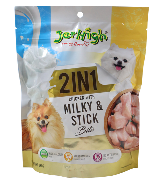 Jerhigh Milky & Stick 2 in 1 (380 gm)