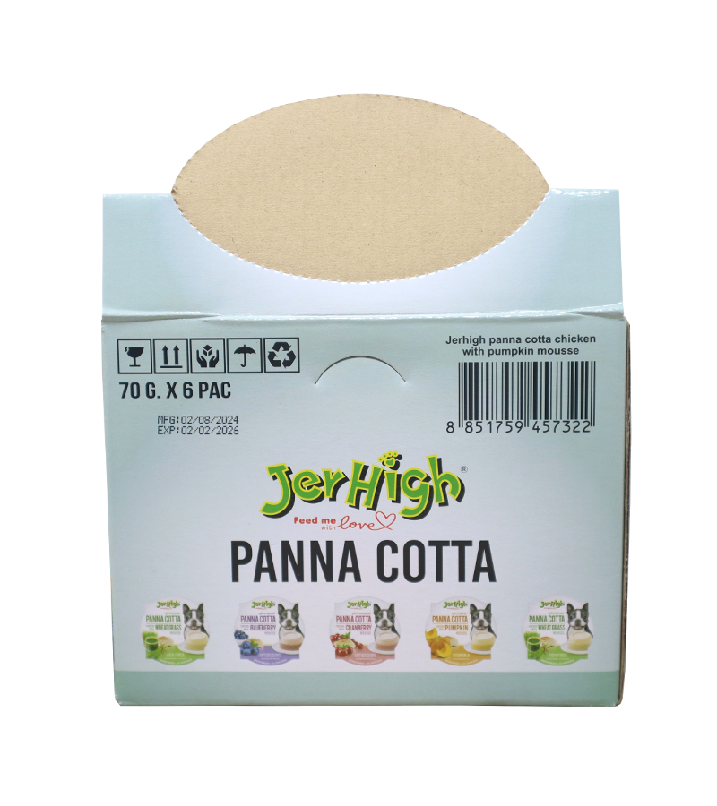 Jerhigh Panna Cotta Chicken Blueberry (70 gm)