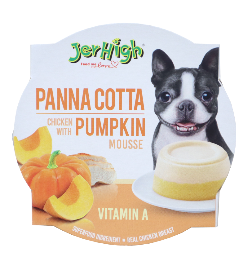 Jerhigh Panna Cotta Chicken Pumpkin (70 gm)