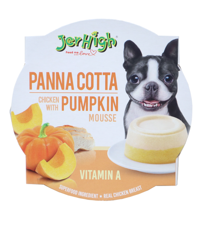 Jerhigh Panna Cotta Chicken Pumpkin (70 gm)