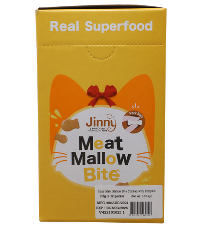 Jinny Meat Mallow Chicken & Pumpkin (15 gm)