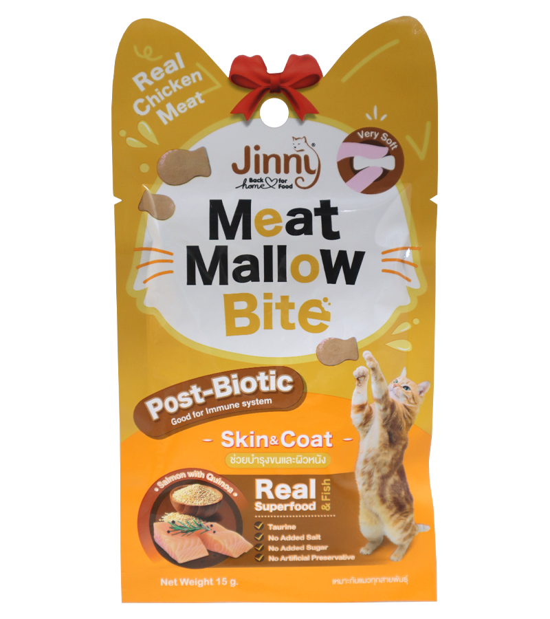 Jinny Meat Mallow Salmon & Quinoa (15 gm)