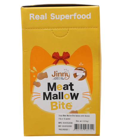 Jinny Meat Mallow Salmon & Quinoa (15 gm)