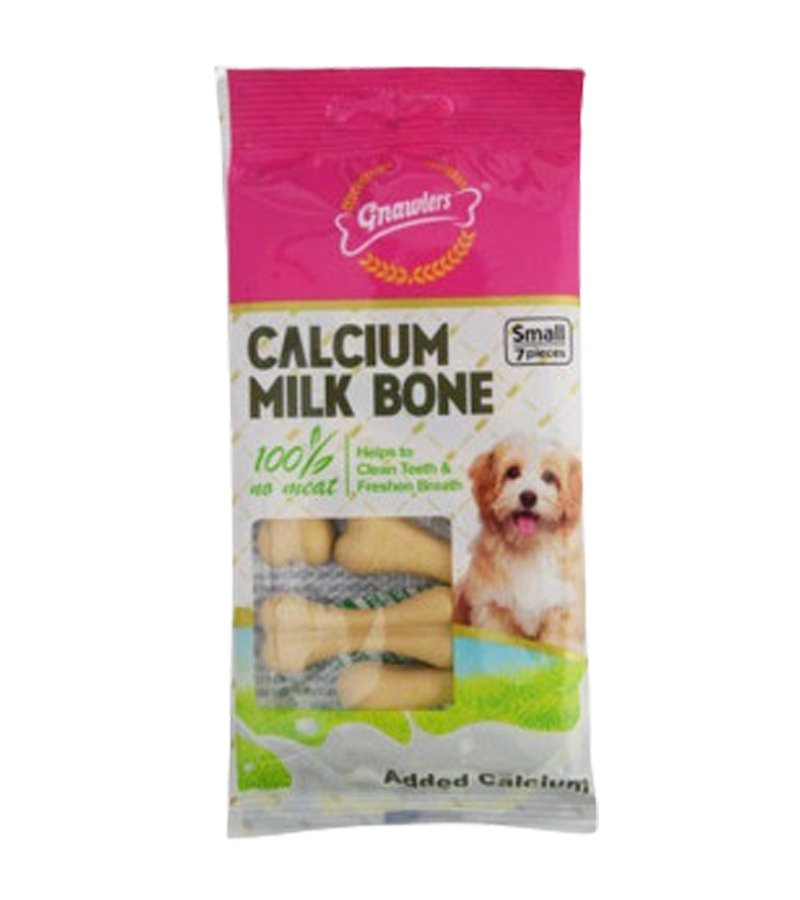 Gnawlers Calcium Bone Pink (7 in 1)