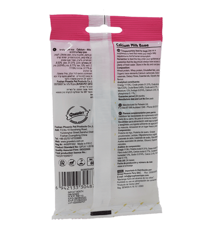 Gnawlers Calcium Bone Pink (7 in 1)