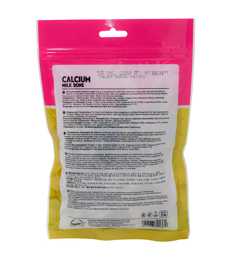 Gnawlers Calcium Bone Pink (30 in 1)