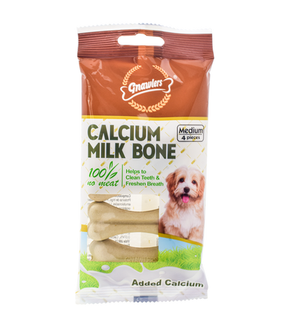 Gnawlers Calcium Bone Brown (4 in 1)