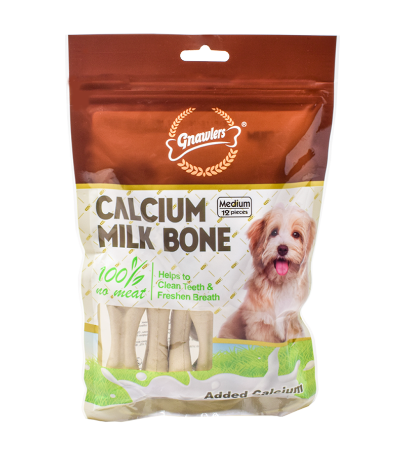 Gnawlers Calcium Bone Brown (12 in 1)