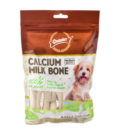 Gnawlers Calcium Bone Brown (12 in 1)