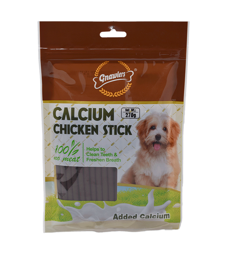 Gnawlers Calcium Chicken Stick