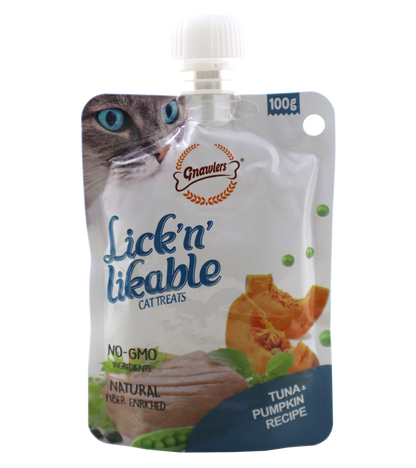 Gnawlers Lick N Likable Tuna & Pumpkin (100 gm)