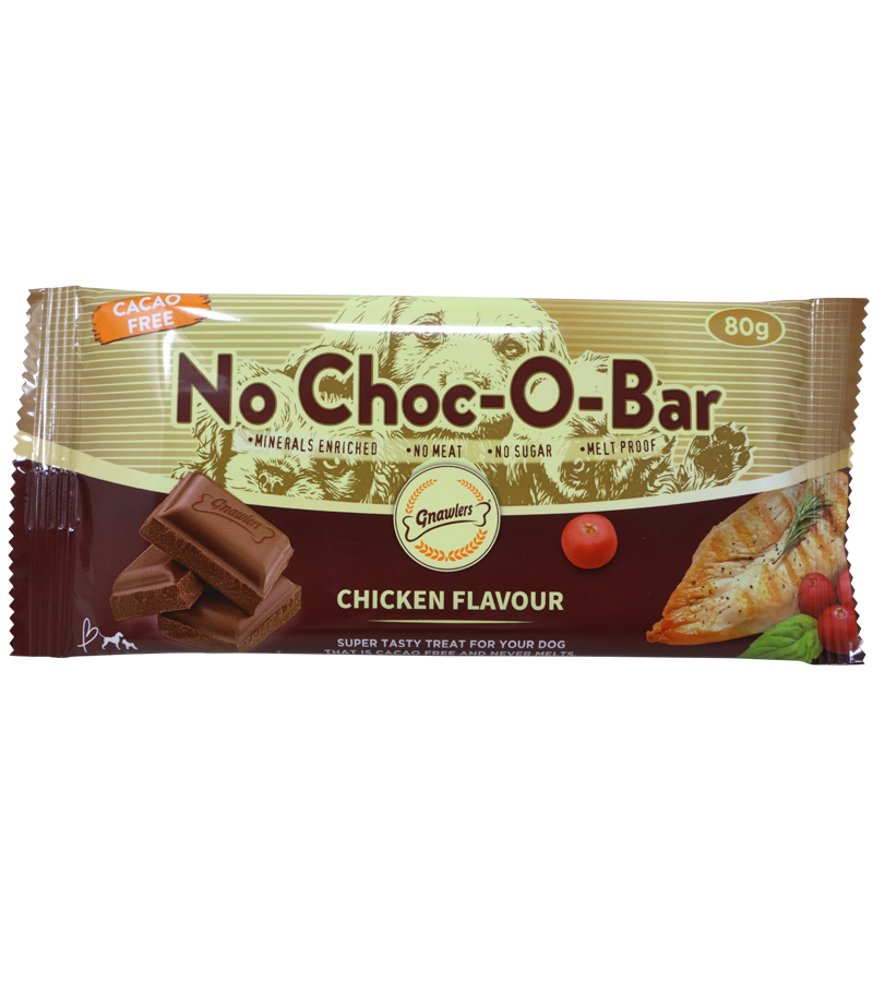 Gnawlers No Choc Bar Chicken Flavour (80 gm)