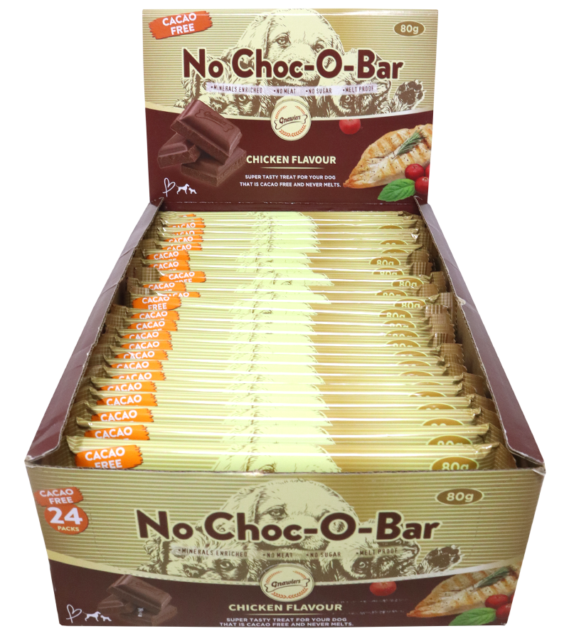 Gnawlers No Choc Bar Chicken Flavour (80 gm)