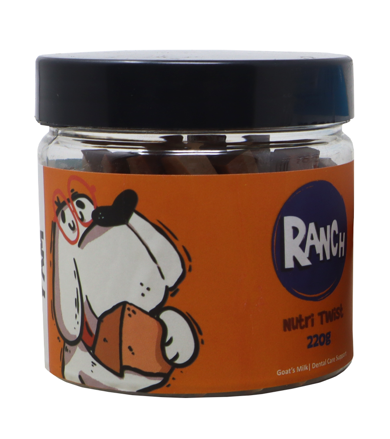 Ranch Training Bite's Yam + Carrot Flavour Jar (220 gm)