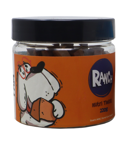 Ranch Training Bite's Yam + Carrot Flavour Jar (220 gm)