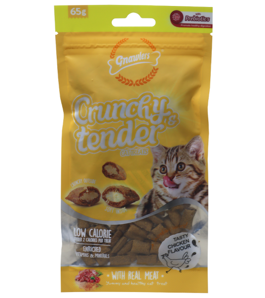 Gnawlers Crunchy & Tender Chicken Flavour (65 gm)