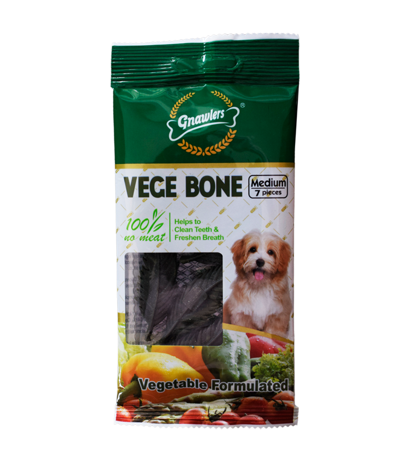 Gnawlers Puppy Snack Vege Bone