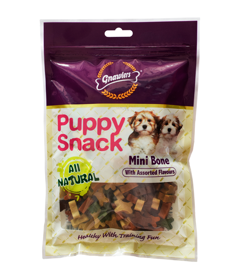 Gnawlers Puppy Snack Mini Bone (250 gm)