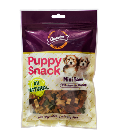 Gnawlers Puppy Snack Mini Bone (250 gm)