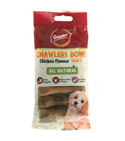 Gnawlers 3" Chicken Bone (108 gm)