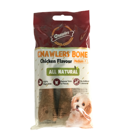 Gnawlers 4.5" Chicken Bone (90 gm)