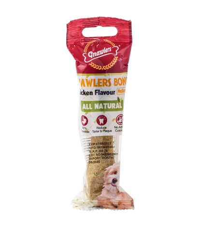 Gnawlers 5" Chicken Bone (95 gm)