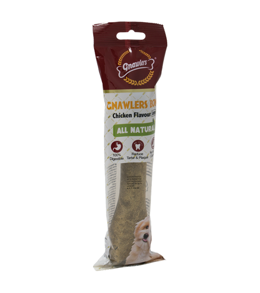 Gnawlers 8" Chicken Bone (265 gm)