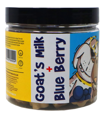 Ranch Training Bite's Goat's Milk + Bluberry Flavour Jar (220 gm)