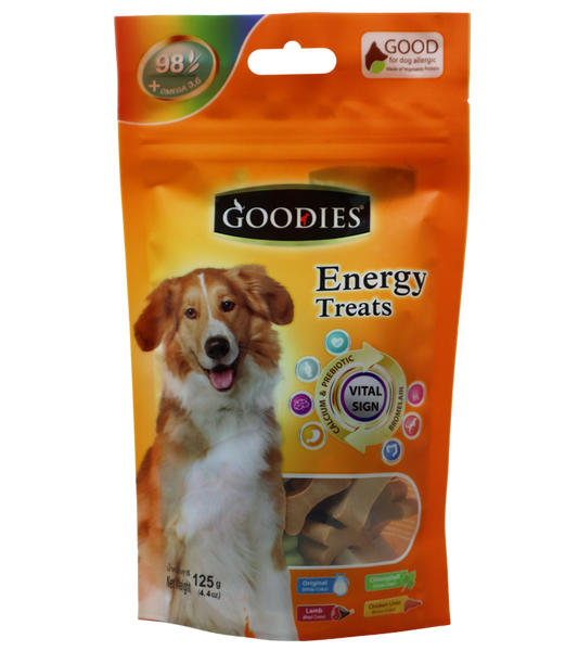 Goodies Energy Treat in Cut Bone Shaped (125 gm)