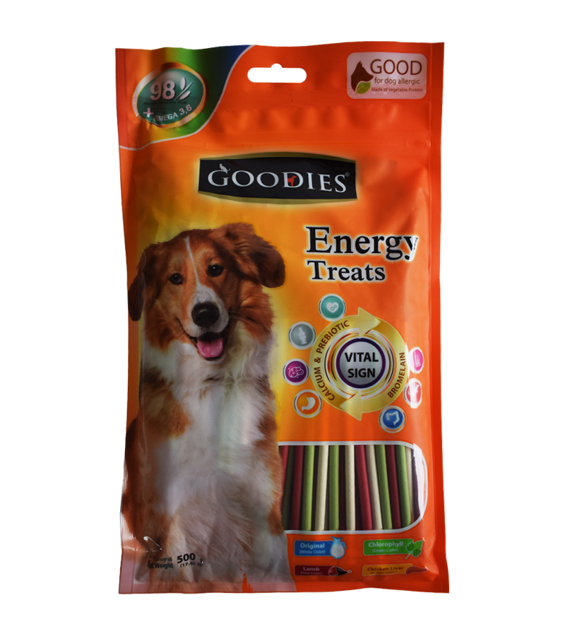 Goodies Energy Treat in Mix Sticks Shaped (500 gm)