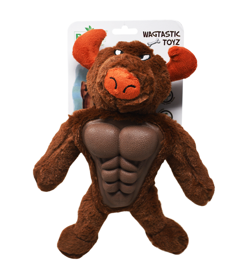 Basil TPR Bull Muscle Toy