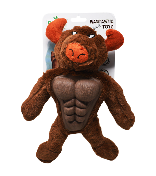 Basil TPR Bull Muscle Toy