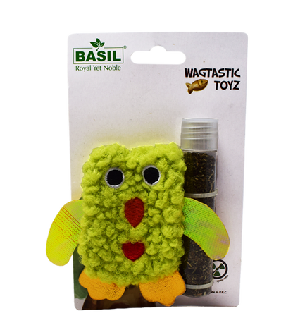 Basil Cat Toys with Catnip