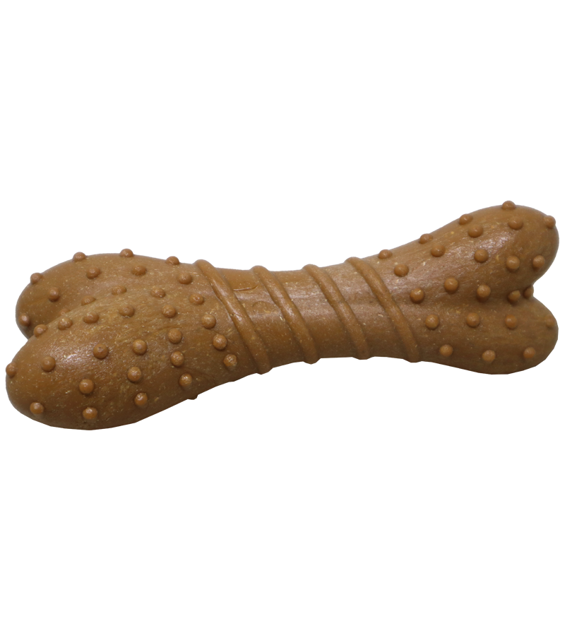 Petaholic Durable Chew Toy - Dotted Bone