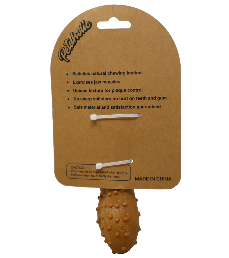 Petaholic Durable Chew Toy - Dotted Bone