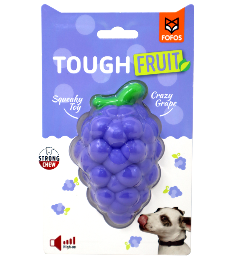 FOFOS Puppy fruity-bites Squeaky Crazy Grape