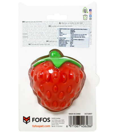 FOFOS Puppy fruity-bites Silence Strawberry