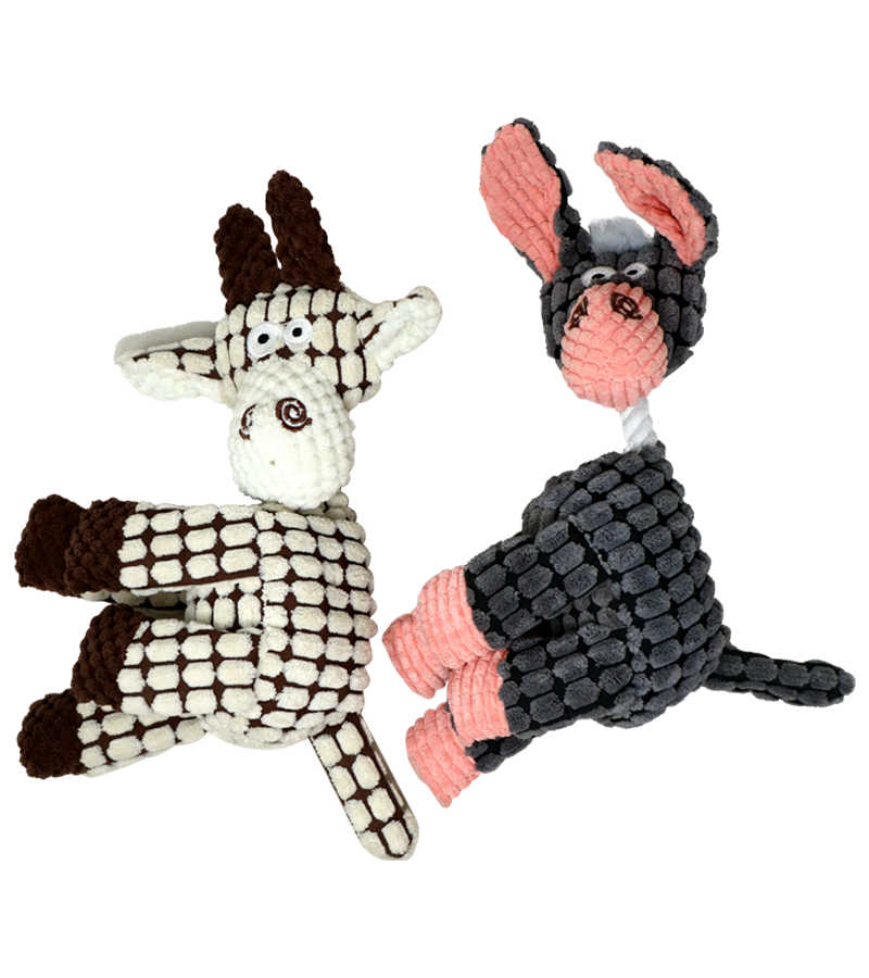 Plush Toy Teddy with Rope Neck