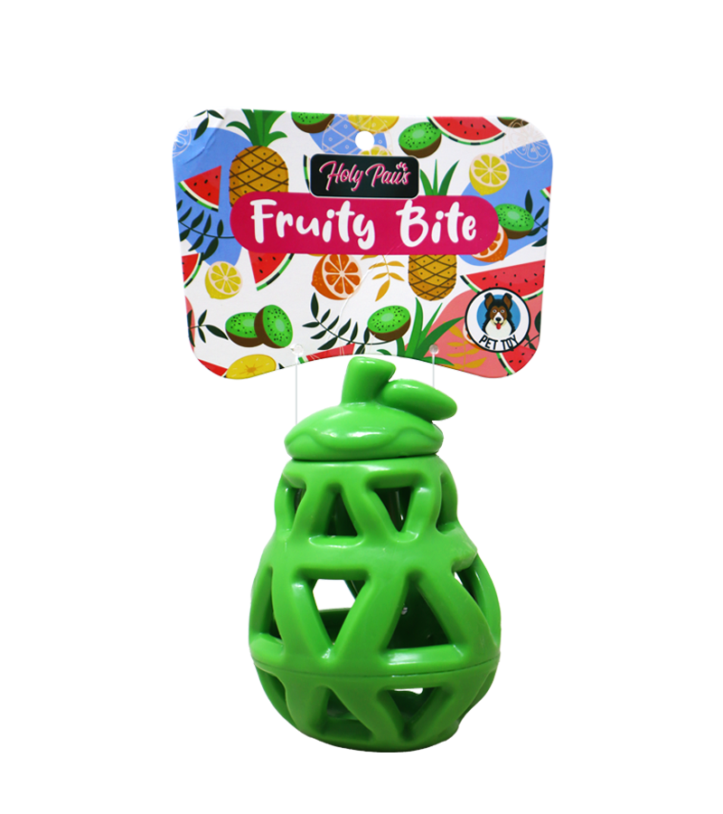 Holy Paws Fruity Bite Treat Dispenser (Pear)