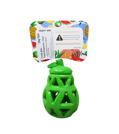 Holy Paws Fruity Bite Treat Dispenser (Pear)