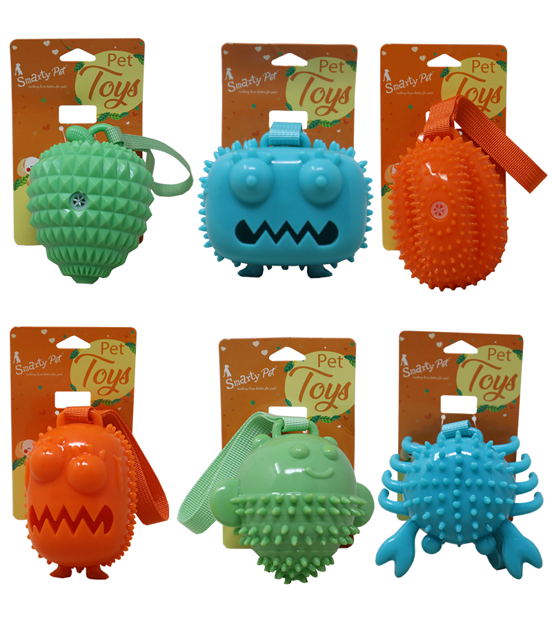 Monster Shape Toys with Strap (Assorted)