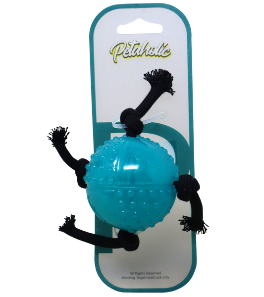 Petaholic Chew Toy Ball Rope - Small